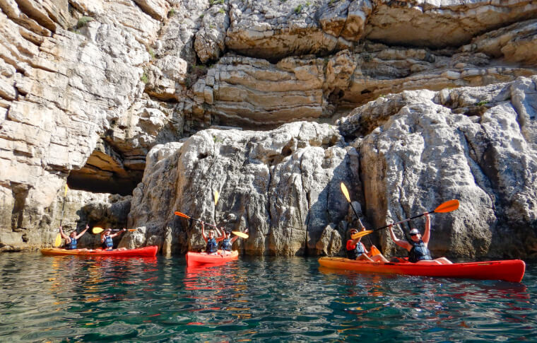 Pula, Croatia Cliffs & Cave Kayaking | Pula Outdoor