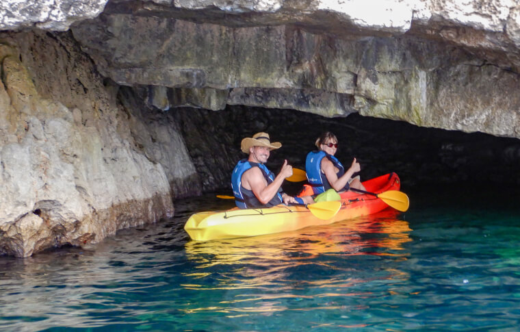 Pula, Croatia Cliffs & Cave Kayaking | Pula Outdoor